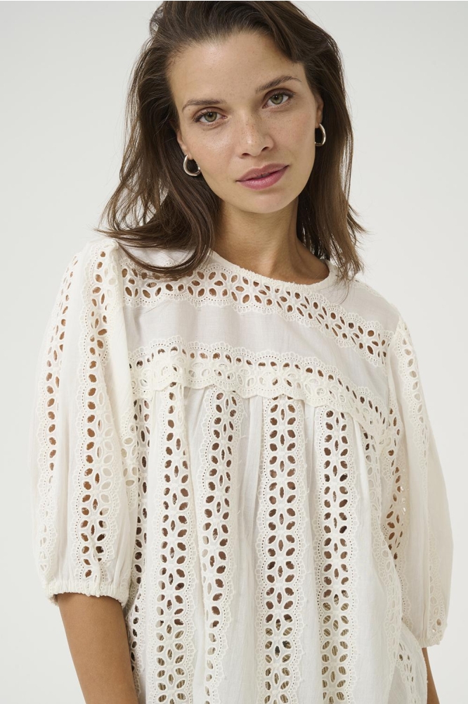 KARANDY BLOUSE 10509727 110602 CHALK